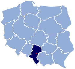 Location of شهرکاتوویتس