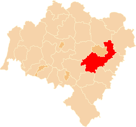 POL powiat wrocławski map