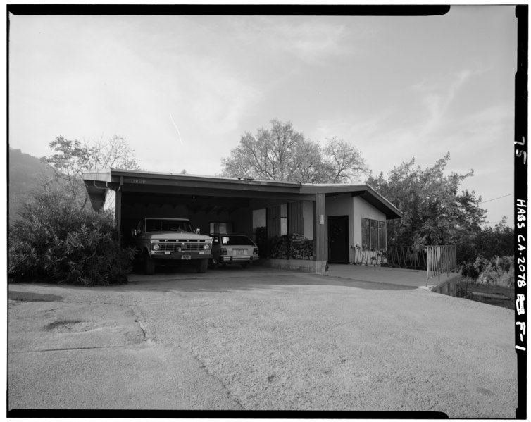 File:POST O'NEILL RESIDENCE, LOOKING WEST - Eugene O'Neill House, Post O'Neill Residence, Kuss Road, Danville, Contra Costa County, CA HABS CAL,7-DAN.V,1-F-1.tif