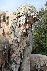 Detail of the Colossus of the Apennine