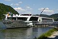 Hotelschiff auf der Donau in Niederbayern