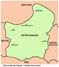 petrovaradin mapa Petrovaradin   Wikipedia petrovaradin mapa