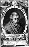 Gravure sur cuivre représentant Pierre Canisius et datant de 1600