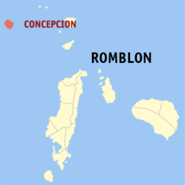 Concepcion na Romblon Coordenadas : 12°55'N, 121°42'E