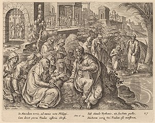 Saint Paul Speaks to the Women of Philippi by a River