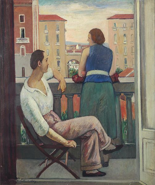 File:Piero Marussig Figure al balcone 1921.jpg