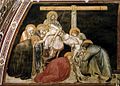 Snímanie z kríža, okolo 1325, freska, Bazilika svätého Františka, Assisi