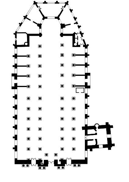 File:Plan Cathédrale Notre-Dame du Havre.svg