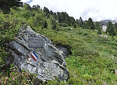 Plaque Parc National de la Vanoise (Aussois).JPG