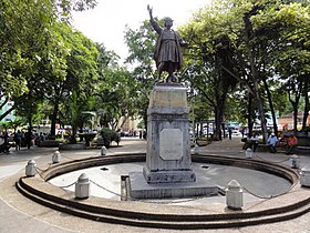 Plaza Colon de Carupano.