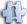 Jigsaw puzzle icon, with a keyhole