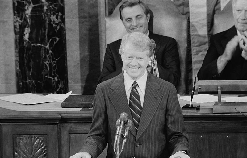 Datei:President Carter addresses a Joint Session of Congress.jpg