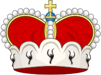 Mediatised Fürsten headpiece used in heraldry.