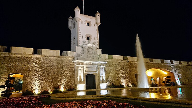 File:Puertas de Tierra, Cadiz (Spain).jpg