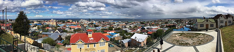 Панорамный вид северной части города