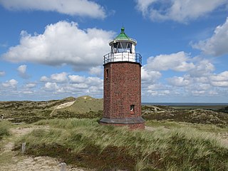 Rotes Kliff Lighthouse Lighthouse in Schleswig-Holstein, Germany
