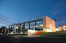 The former Rural Fire Service Headquarters situated on Carter Street, Lidcombe. RFS HQ.jpg