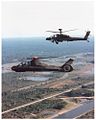 RAH-66 Comanche with AH-64 Apache