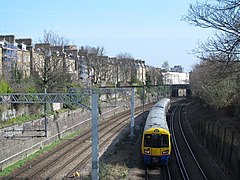 Railway lines east of Canonbury station - geograph.org.uk - 4516683.jpg