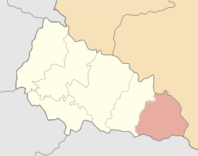 Localisation de Raïon de Rakhiv