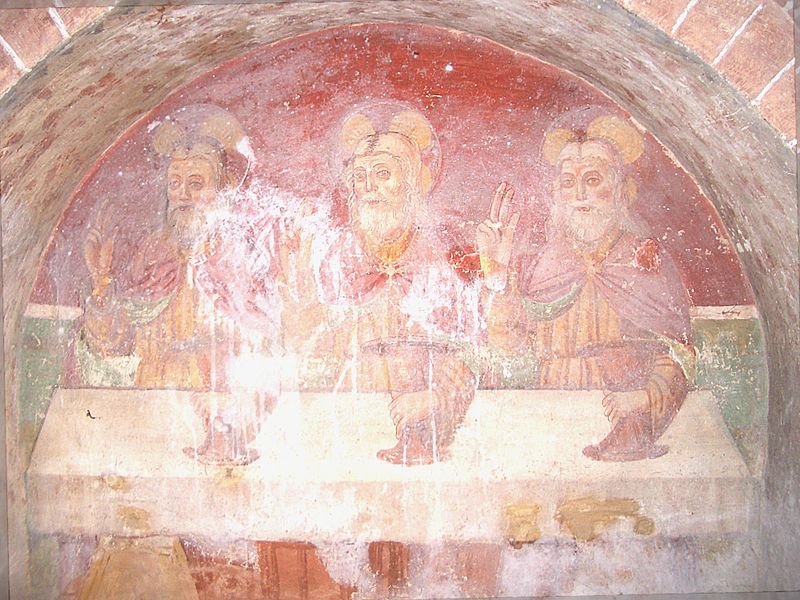 File:Rivalta Scrivia Abbazia Santa Maria Affresco Trinità.JPG