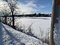 Saint-Stanislas, rang de la Rivière Batiscan NE, la rivière, 13:29 6 janvier 2021