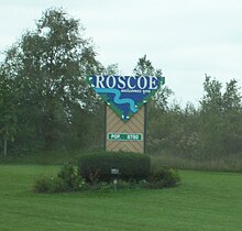 Welcome sign on Illinois Route 251 RoscoeIllinoisSignIL251.jpg