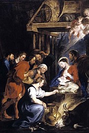 Aanbidding door de herders (Rubens)