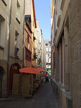 A Rue de la Bléterie cikk szemléltető képe