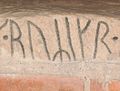 Il nome di Rjurik in alfabeto runico