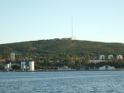 Södra Stadsberget sett norrifrån
