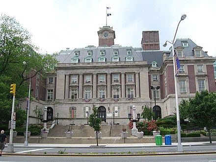 Staten Island Borough Hall, in the St. George neighborhood, not far from the Staten Island Ferry Terminal