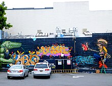 Graffiti in San Francisco in 2016 San Francisco graffiti 01.jpg