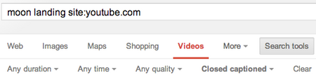 Screenshot of Google Video Search filtering by Closed-Captioned Videos.png