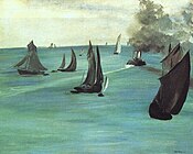 Édouard Manet, Seascape Calm Weather (1864/65)