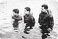 האחים הצוללים מימין לשמאל: שאול אפרים ורן סלע 1968.