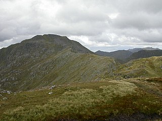 Sgùrr a Mhaoraich mountain in United Kingdom