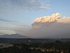 新燃岳の噴火で噴煙に包まれた霧島山（2011年1月27日撮影） テンプレート:Cc-by-sa-3.0