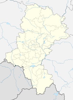シフィエントフウォヴィツェの位置（シロンスク県内）