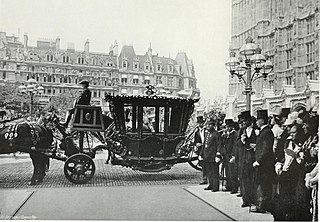 <span class="mw-page-title-main">Speaker's State Coach</span> Horse-drawn coach used by the British Speaker of the House of Commons