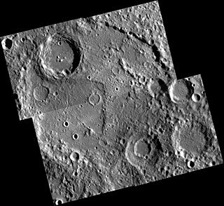 <span class="mw-page-title-main">Smetana (crater)</span> Crater on Mercury