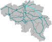 Mapa Dálnice A13