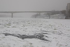 El río Don en Rostov del Don.