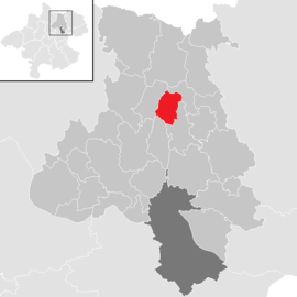 Poloha obce Sonnberg im Mühlkreis v okrese Urfahr-okolie (klikacia mapa)