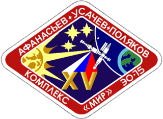 Soyuz TM-18 1994 Russian crewed spaceflight to Mir