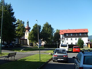 <span class="mw-page-title-main">Srní</span> Municipality in Plzeň, Czech Republic