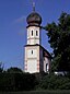 Katholische Filialkirche St. Peter und Paul in Miegersbach (Odelzhausen), 2. Hälfte 18. Jahrhundert.