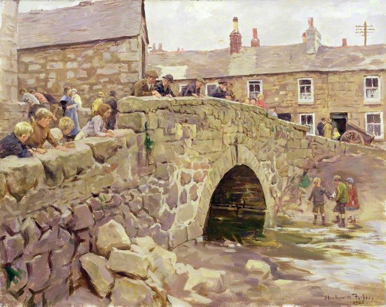 File:Stanhope Forbes On the Bridge 1925.jpg