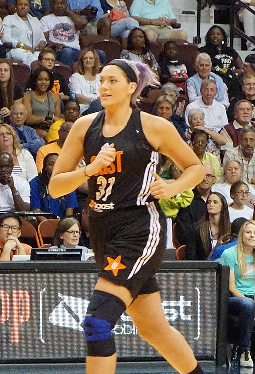 Stefanie Dolson at the 2015 All-Star game