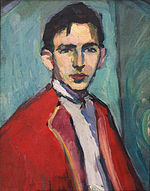 Self-portrait Hermann Stenner 1911